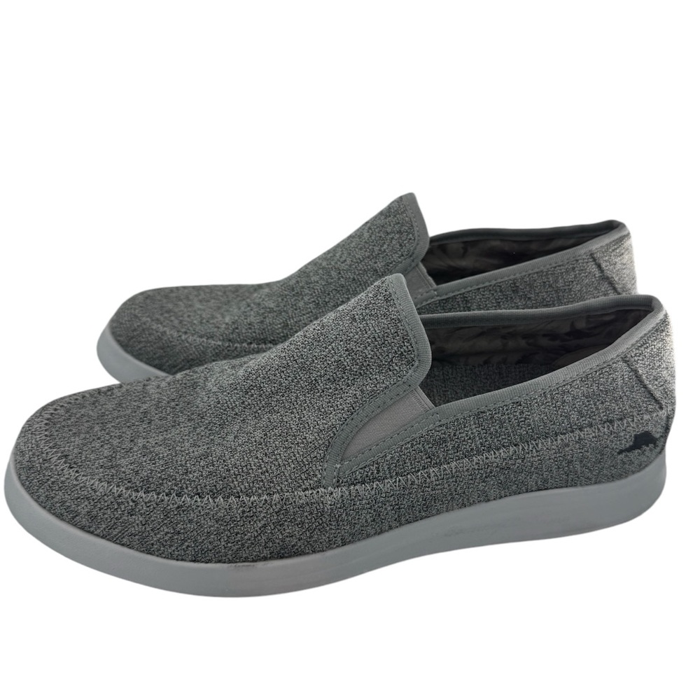 Tommy Bahama Men’s Light Grey slip on shoes size 9.5